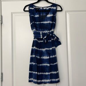 Lafayette 148 Silk Tie-dyed Dress, Size 0